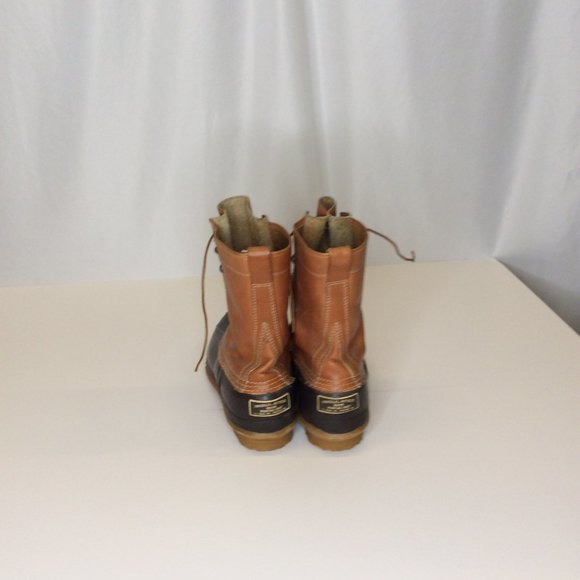 L.L Bean Brown Bean Duck Boots | 10
